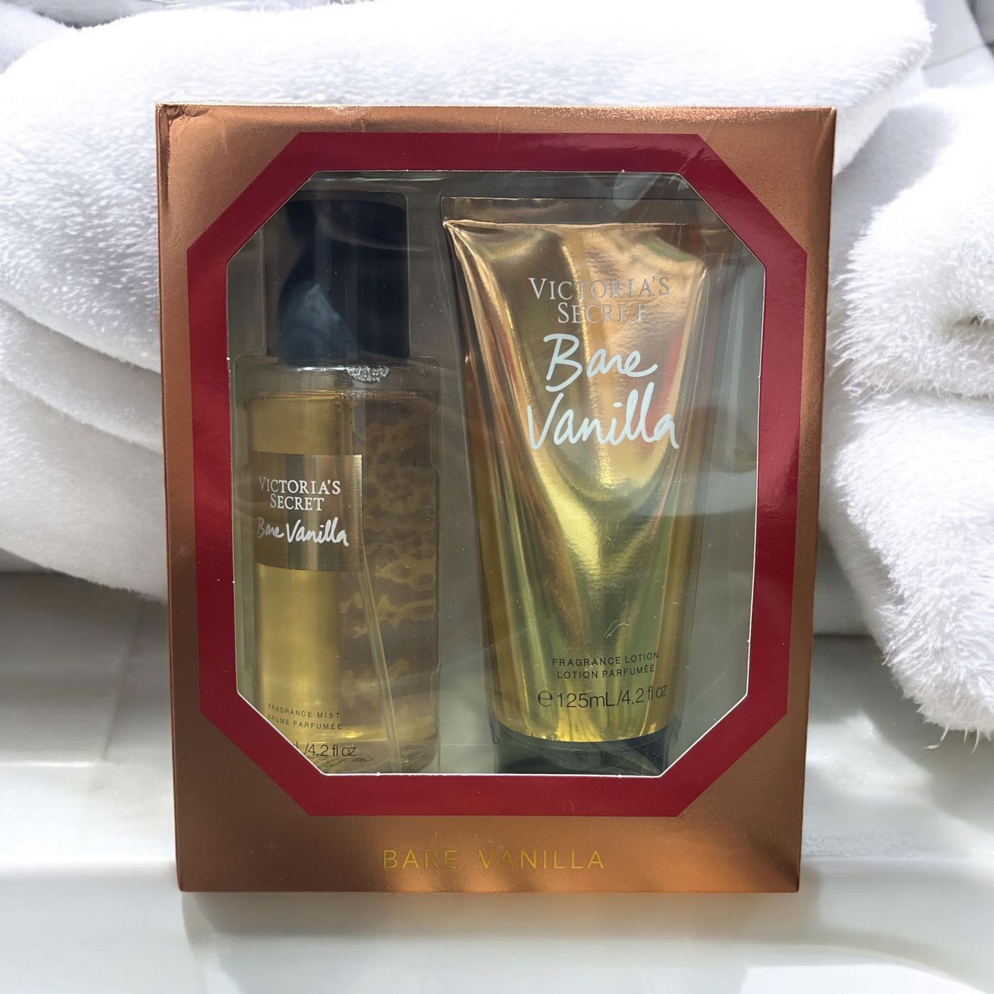 Victoria’s Secret Bare Vanilla Body Lotion & Mist Gift Set 125 ml